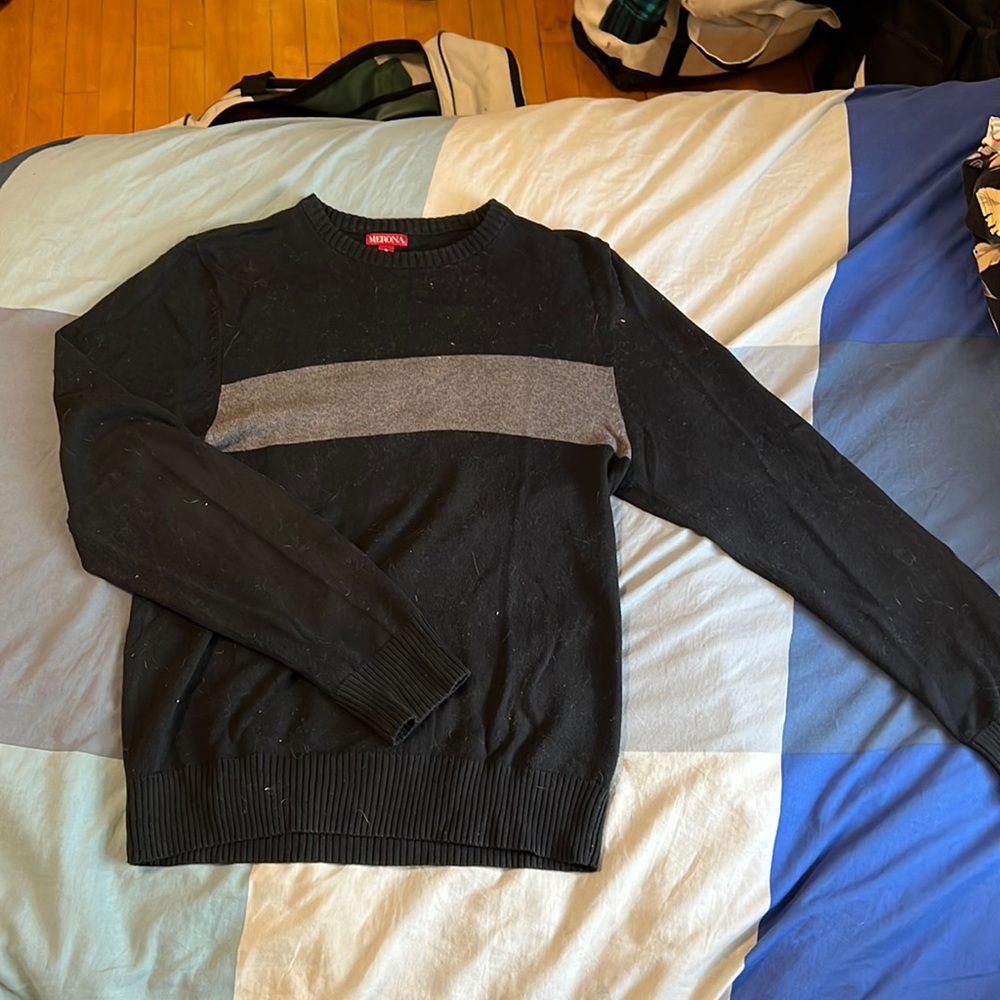 Black and Grey Merona Sweater